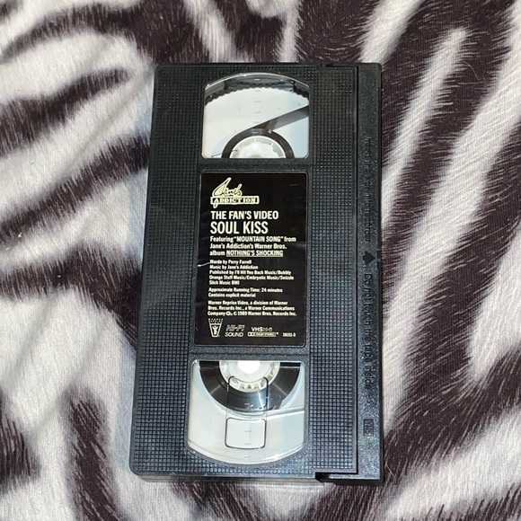 JANES ADDICTION THE FAN’s VIDEO SOUL KISS SOMETHING SHOCKING VHS - Picture 6 of 6